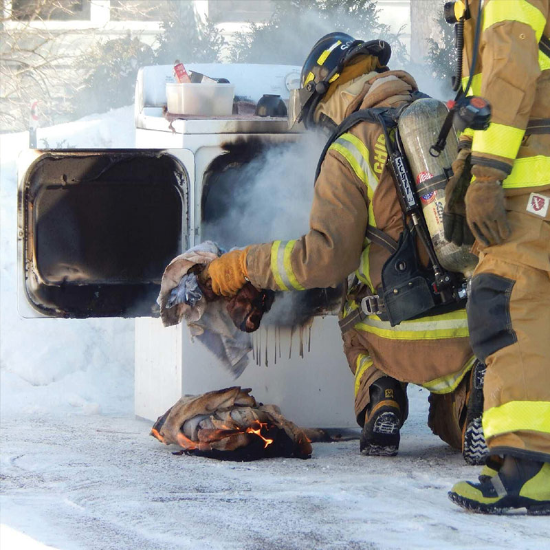 Fire Burning Dryer